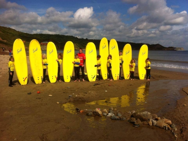  El surf es chido para los niños 